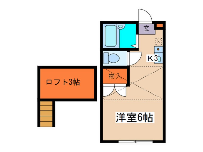 間取図 カ－サ横浜青葉