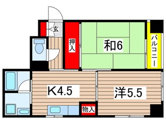 間取図 カ－サヴェルデ