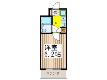 間取図 サンパレス吉祥寺（４０８）