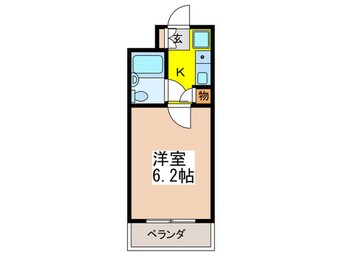 間取図 サンパレス吉祥寺（４０８）