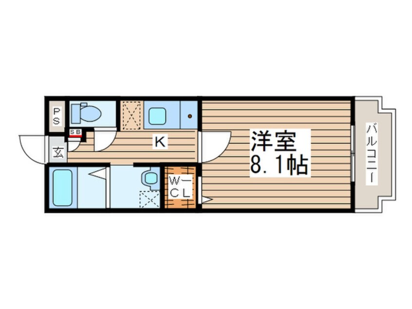 間取図 Ｋ・Ｍビル