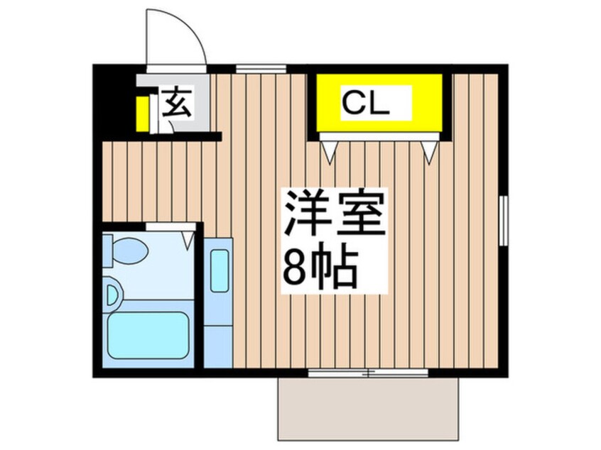 間取図 フラット湘南