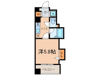 間取図 プライムアーバン日本橋茅場町