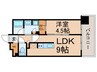 オーパスレジデンス中板橋 1LDKの間取り