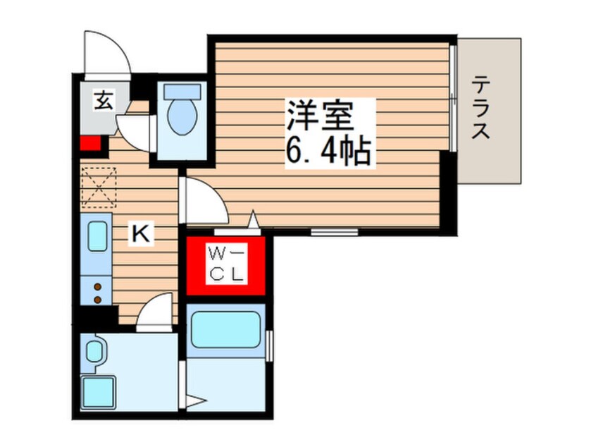 間取図 ヴェルデ塩焼