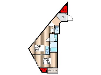 間取図 ベイホーム市川