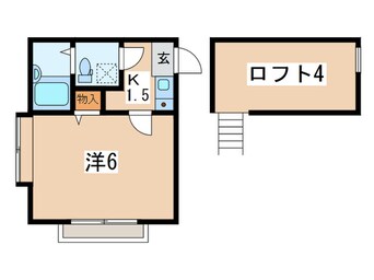 間取図 マ・ピエス生田八番館