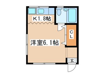 間取図 マリンハイツ