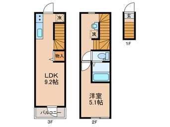 間取図 マーレ東武練馬