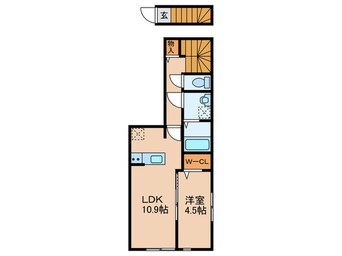 間取図 マーレ東武練馬