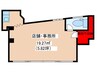 司ビル 1Rの間取り