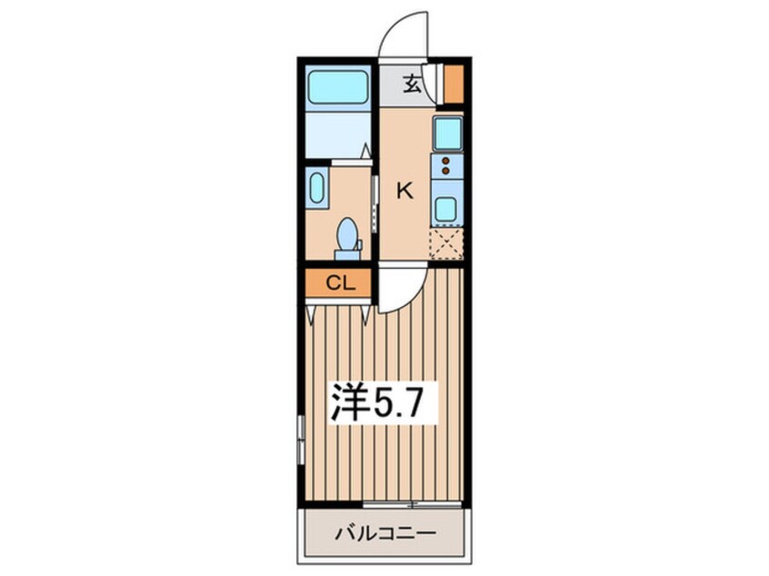 間取図 スカイヒルズ鶴ヶ峰