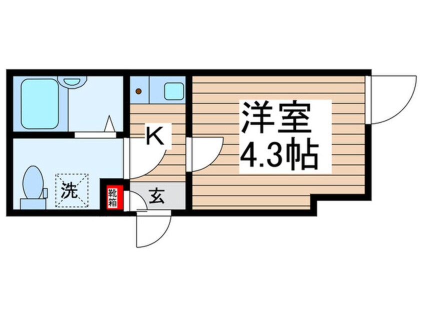 間取図 リベルテ平井