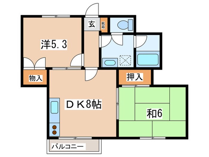 間取り図 モンシャト－町田