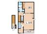 ＯＲＬＥＡＮＳⅢ 1LDKの間取り