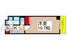 エトワール久保田 1Kの間取り