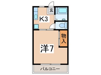 間取図 ハイツシティライフＢ