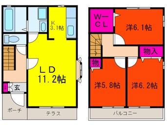 間取図 フレシールB