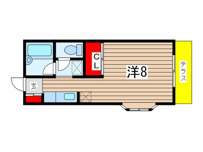 間取り図 ＭＦコーポ７　Ｂ