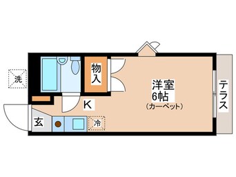 間取図 ベルメゾン