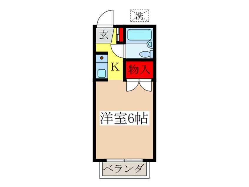 間取図 ベルメゾン