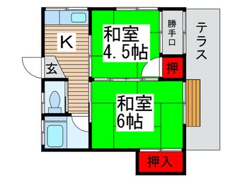 間取図 ふくみ荘