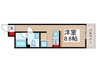 the trias kashiwa 1Rの間取り