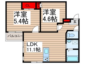 間取図 ミア流山