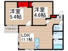 ミア流山 2LDKの間取り