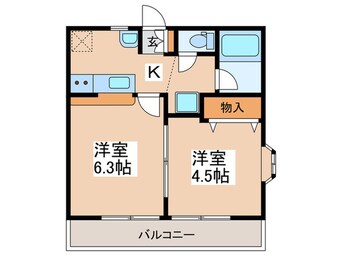 間取図 ドムス南荻窪