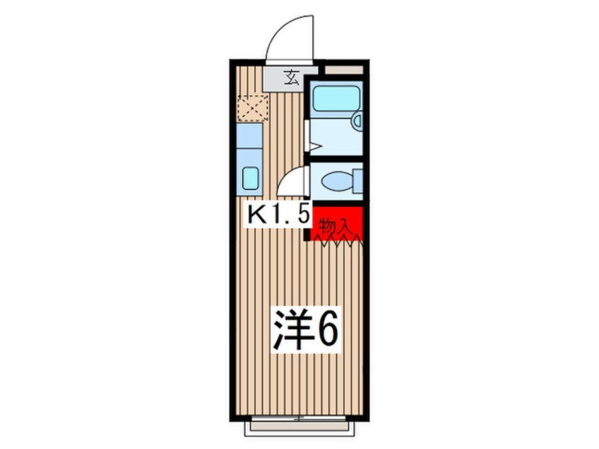 間取図 ア－ルスハイツ