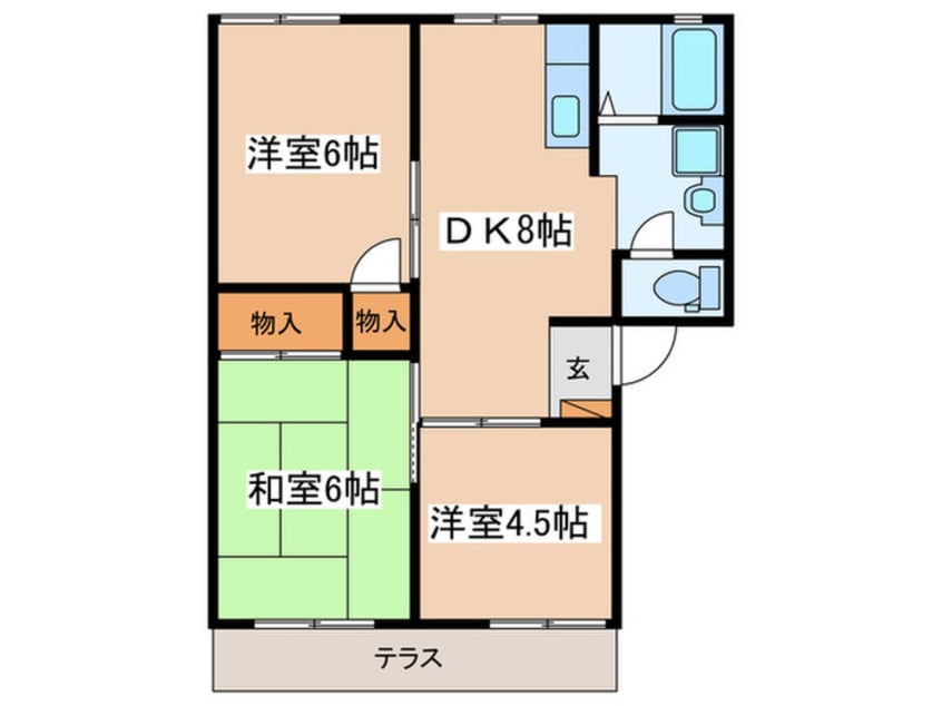 間取図 プランド－ル