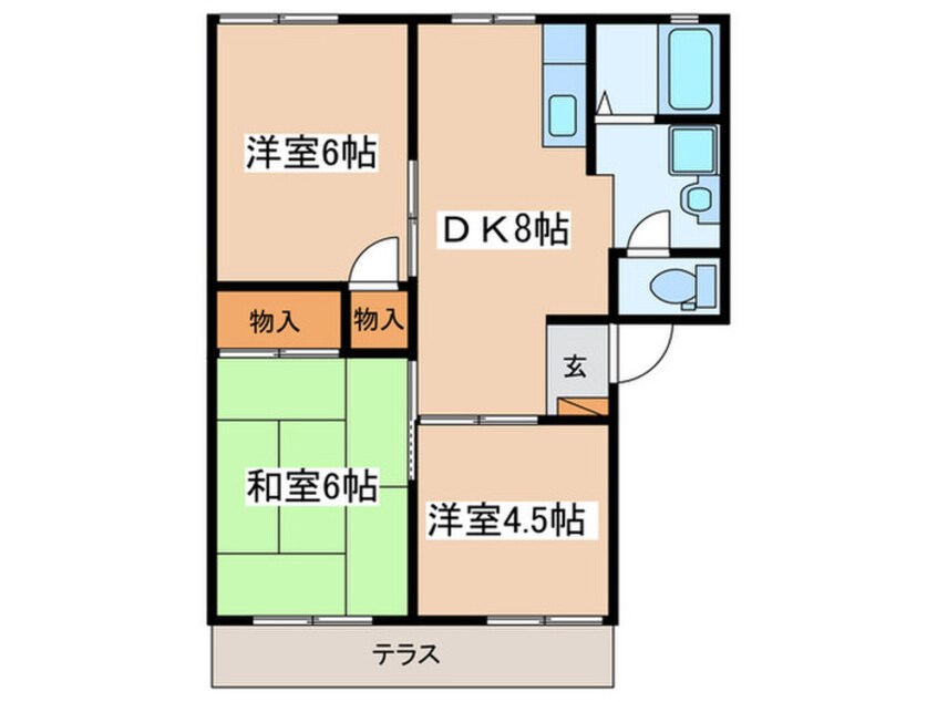 間取図 プランド－ル