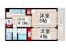関栄ビル 2DKの間取り