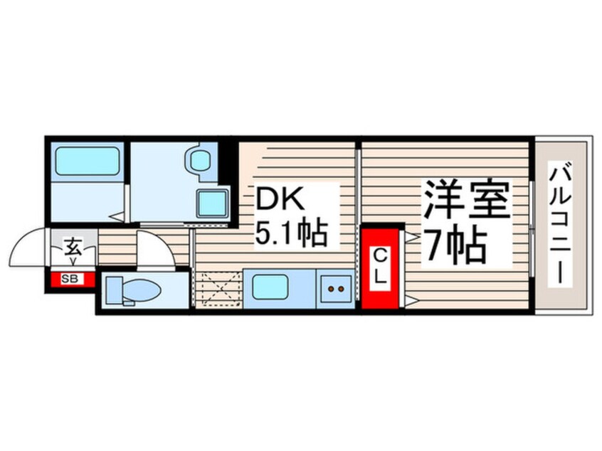 間取図 Ｍ´ｓパーク