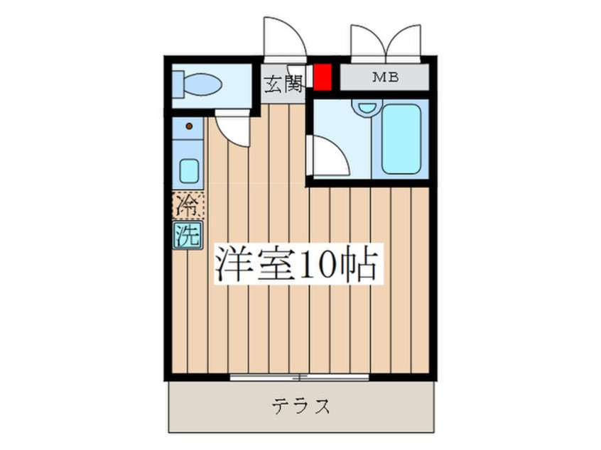 間取図 エクセレント小金井