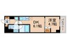 パークアクシス新宿西落合 1DKの間取り