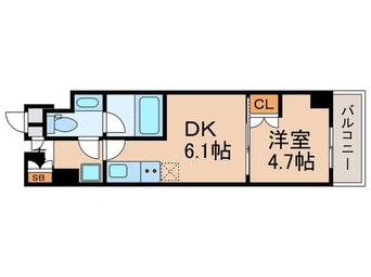 間取図 パークアクシス新宿西落合
