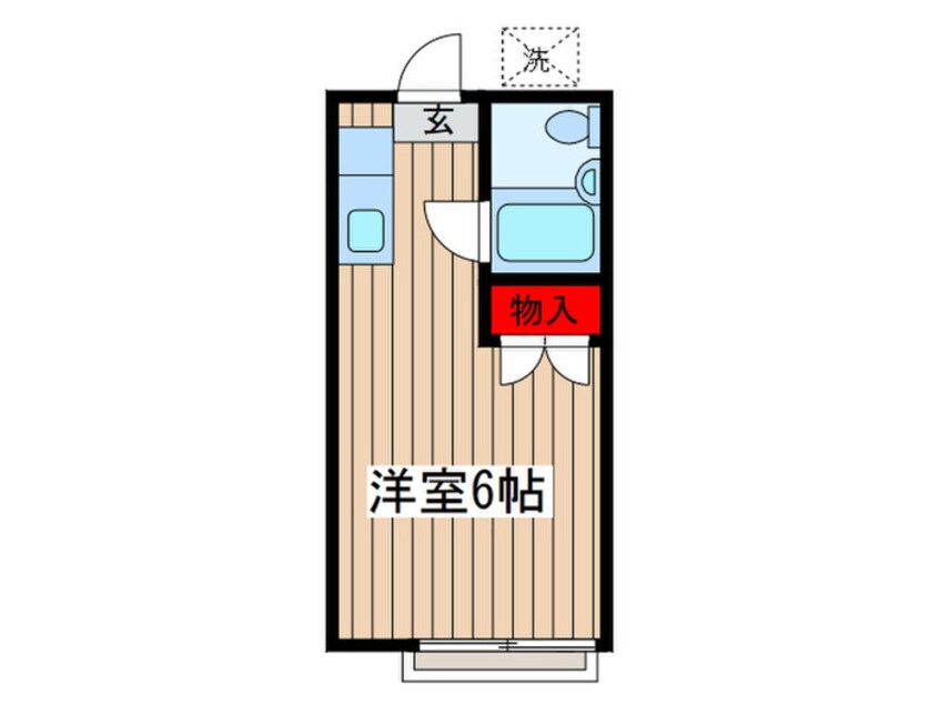 間取図 ハイツジャルダン