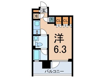 間取図 カスタリア大塚