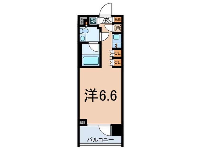 間取図 カスタリア大塚