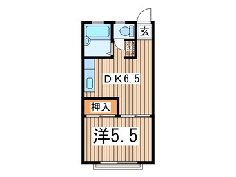 間取図 ハイツ梅香