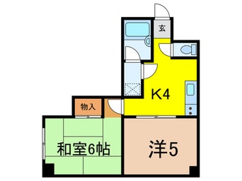 間取図 ガーデンスクエア武蔵小山