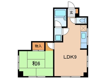 間取図 ガーデンスクエア武蔵小山