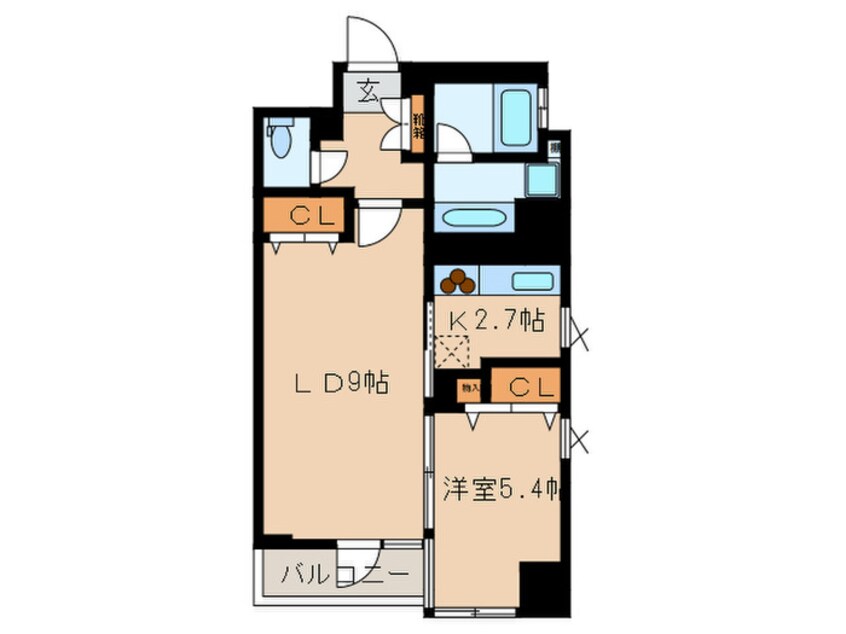 間取図 コンフォリア二番町