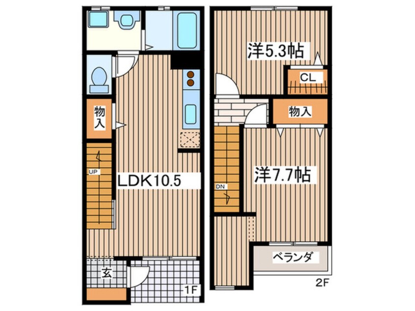 間取図 イ－ストビラ