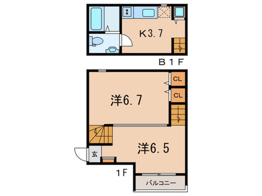 間取図 ミ・カシータ