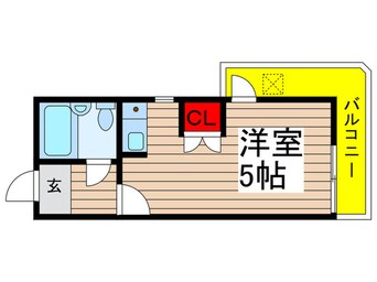 間取図 ﾋﾟｭｱﾊｳｽ大和田