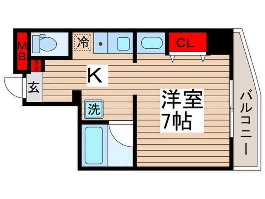 間取図 第131新井ﾋﾞﾙ