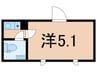 HJ　PLACE　早稲田鶴巻　Ⅰ 1Rの間取り